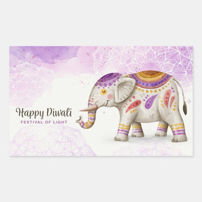 Happy Diwali Sticker (Front)