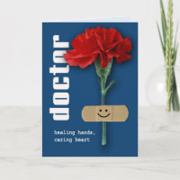 Happy Doctors' Day. Customizable Greeting Card