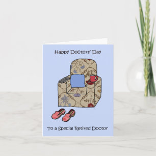 Happy Doctors' Day to Retired Doctor Card