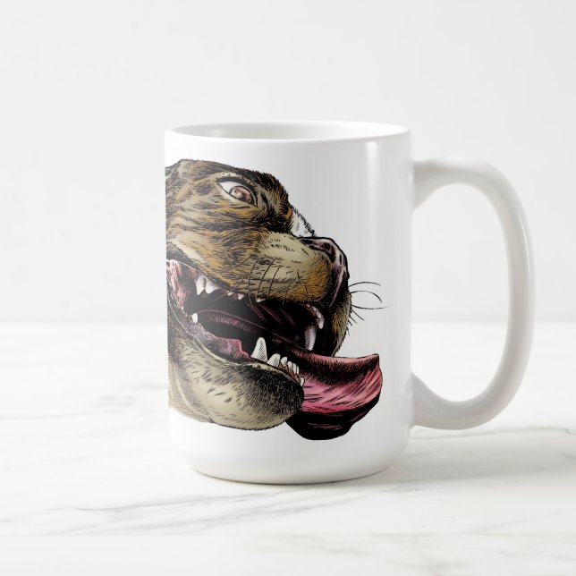 Happy Dog Coffee Mug (Right)