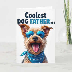 Happy Dog Fathers Day Card