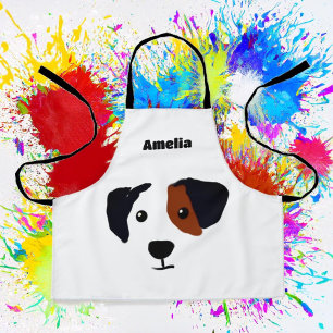 Happy Dog Kids Custom All-Over Print Apron