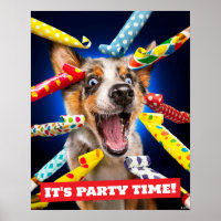 Happy Dog Party Blowers