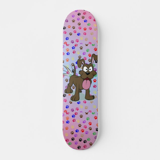 Happy Dog Skateboard (Front)