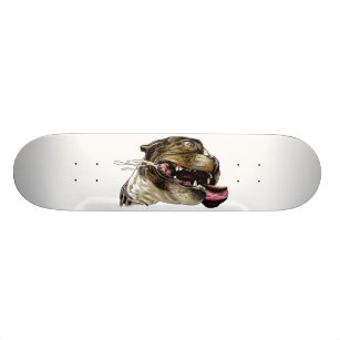 Happy Dog - skateboard