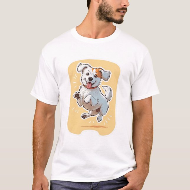 Happy Dog T-Shirt (Front)