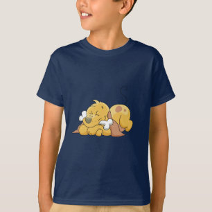 Happy Dog With Bone Tshirts and Gifts