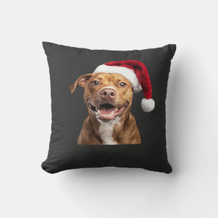 Happy Dogs at Christmas Funny Dogs Classic T-Shirt Throw Pillow