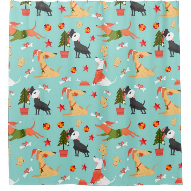 Happy Dogs Christmas Pattern (Front)