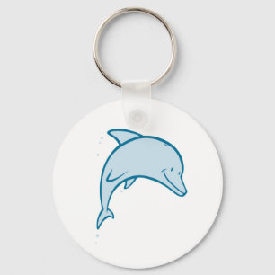 Happy Dolphin Keychain