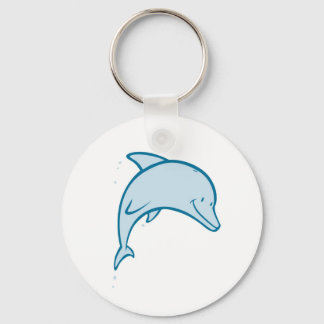Happy Dolphin Keychain