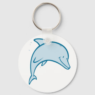 Happy Dolphin Keychain