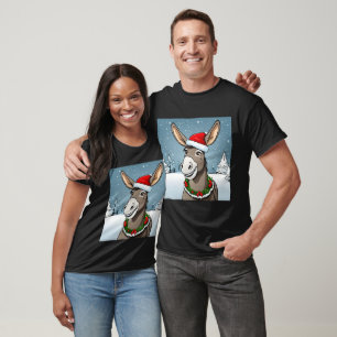 Happy donkey christmas T-Shirt