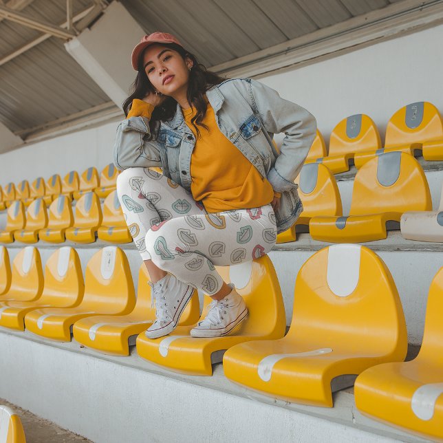 Happy Doodle Laugh Leggings (Creator Uploaded)