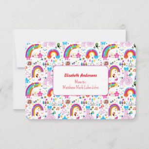 Happy Doodles Playdate Invitation