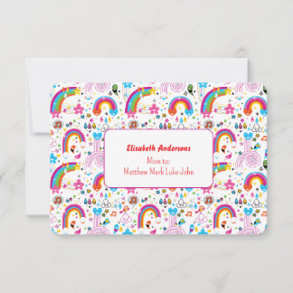 Happy Doodles Playdate Invitation