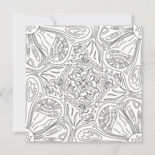 Happy Doodles: Sunny Day Colouring Card For Kids