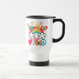 Happy Doodles Travel Mug