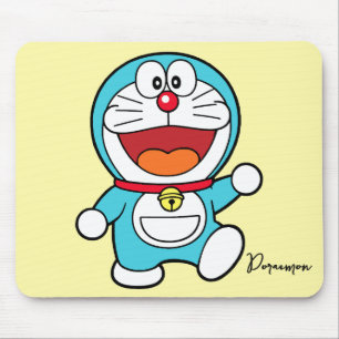 Happy Doraemon Mouse Pad