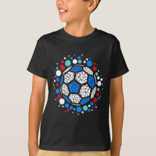 Happy Dot Day 2025 Polka Dot Soccer Ball Lover Boy T-Shirt