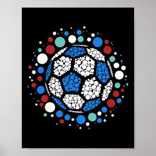 Happy Dot Day 2025 Polka Dot Soccer Ll Lover Boys Poster