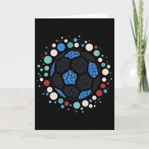 Happy Dot Day Soccer Byll Lover Polka Dot Toddler Card