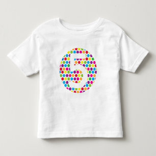 Happy Dots -5 Toddler T-shirt