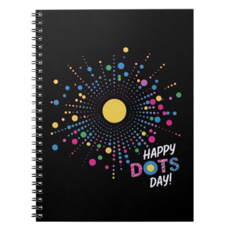 happy dots  day notebook