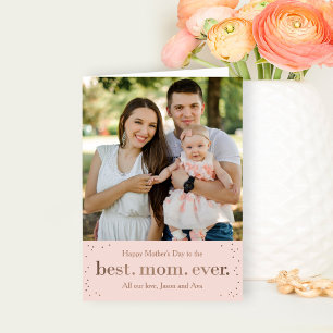 Happy Dots Mother's Day or Birthday Greeting Card