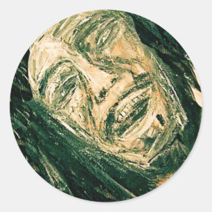 HAPPY DREAD CLASSIC ROUND STICKER