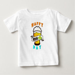 Happy Drink Day International Frogs 4 August Beer Baby T-Shirt