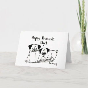 Happy Drumstick Day! Holiday Card