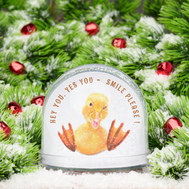 Happy Duck Snowglobe (Christmas)