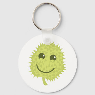 Happy Durian Keychain