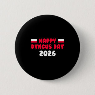 Happy Dyngus Day 2026 Polish Holiday Easter Monday 2 Inch Round Button