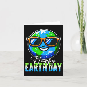 Happy Earth Day 2024 Kids Boys Women Men Cool Eart Card