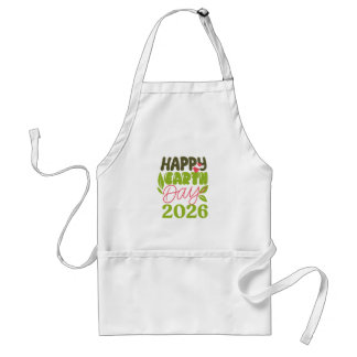 Happy Earth Day 2026 Standard Apron