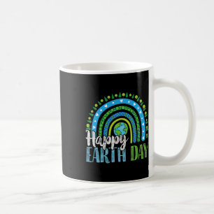 Happy Earth Day - Boho Rainbow Coffee Mug