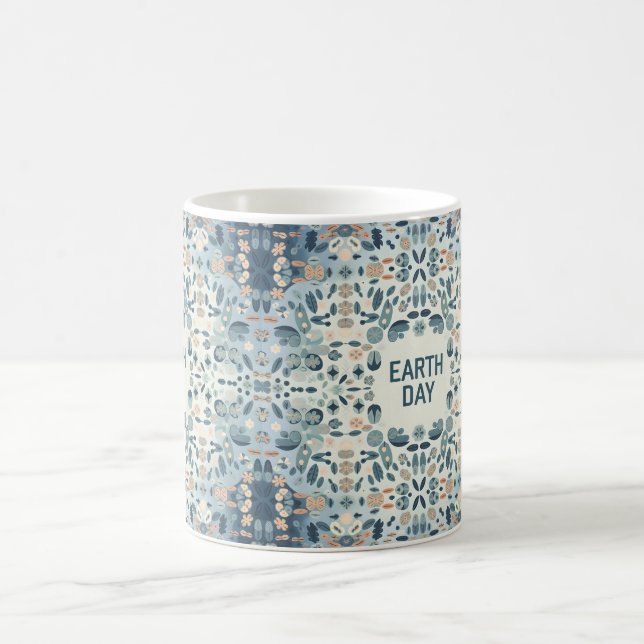 Happy Earth Day Gift Idea Coffee Mug (Center)