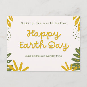 Happy Earth Day Postcard