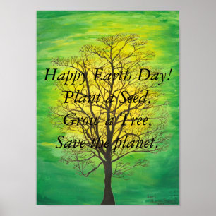 Happy Earth Day Poster