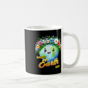 Happy Earth Day Rainbow Shirt Earth Day 2025 Kids Coffee Mug