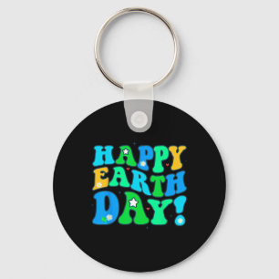 Happy Earth Day Shirt Cute Earth Day Men Women Kid Keychain