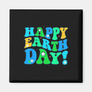 Happy Earth Day Shirt Cute Earth Day Men Women Kid Magnet