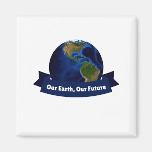 Happy Earth Day T Shirt Magnet