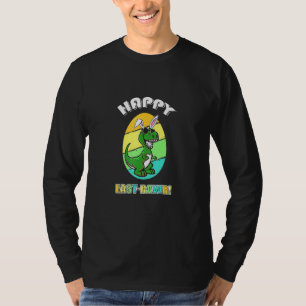 Happy East Rawr Cute Bunny Costume Ears Happy East T-Shirt
