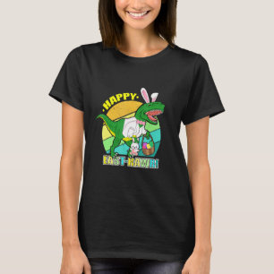 Happy East Rawr Cute Costume Bunny Ears Happy East T-Shirt