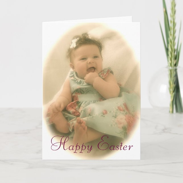 Happy Easter2 Holiday Card (Front)