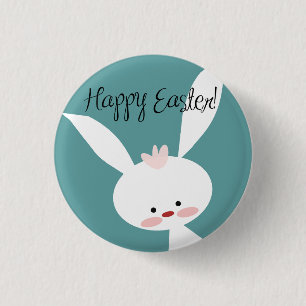 Happy Easter      1 Inch Round Button