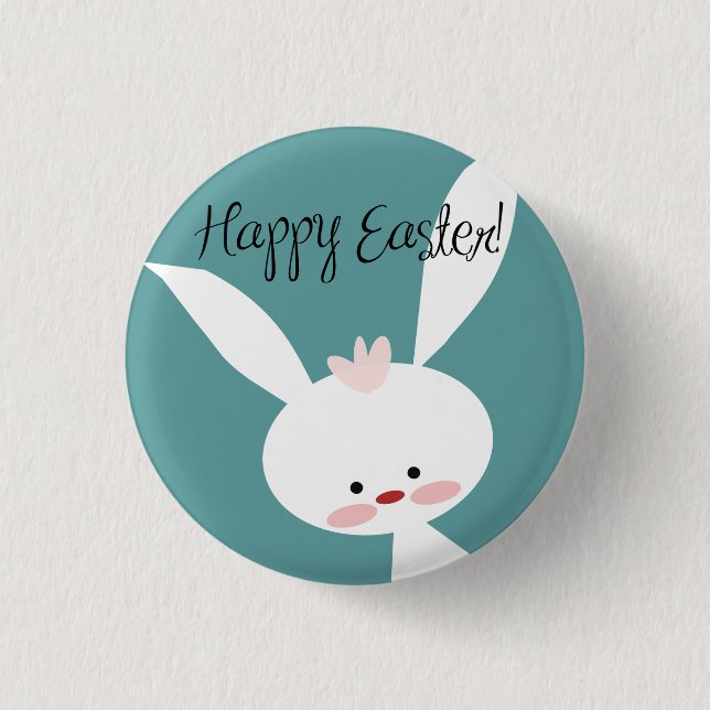 Happy Easter      1 Inch Round Button (Front)